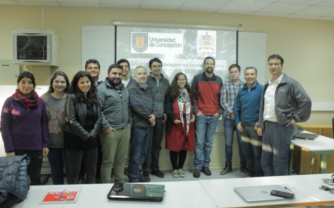 Estudiantes de posgrado y profesionales del Sector Forestal se capacitaron en modelamiento ecofisiológico de ecosistemas forestales.