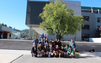 FCF y mechones de la UdeC recorrieron por el patrimonio arbóreo