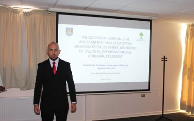Hoy es profesional Clint Michael Ramírez Branada (Ing. Forestal)