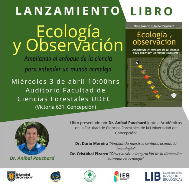 Lanzamiento del libro Ecología y Observación