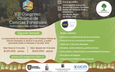 VII Congreso Chileno de Ciencias Forestales
