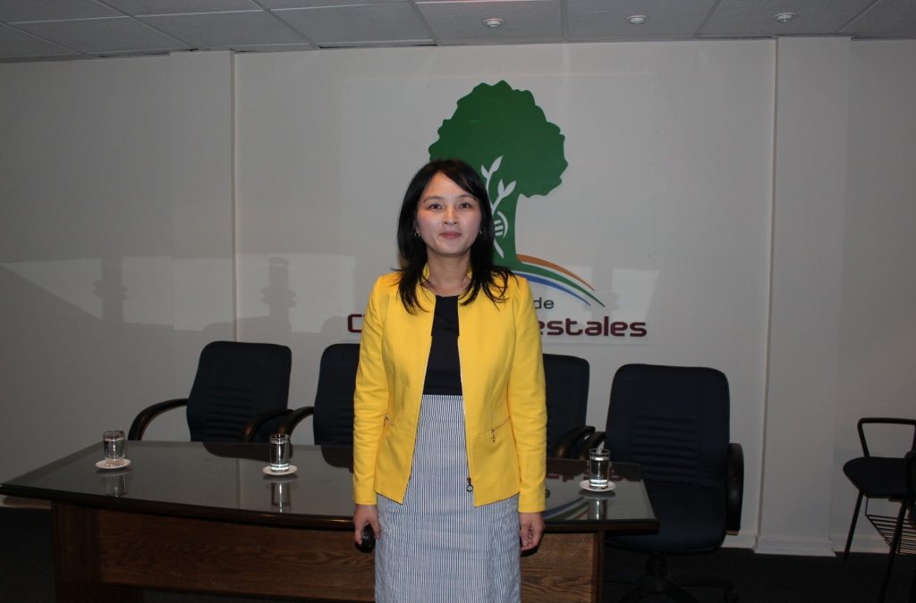 Jin Kyoung Noh defendió su examen de grado del Programa Doctorado en Ciencias Forestales