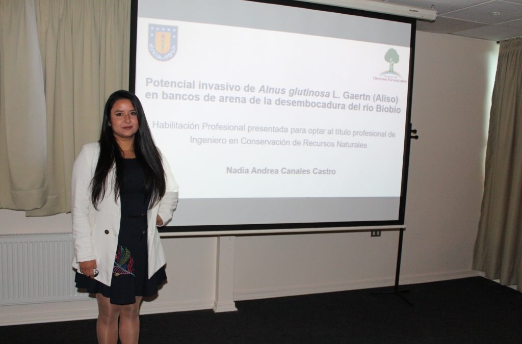 Nadia Canales es Ing. En Conservación de Recursos Naturales