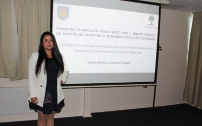 Nadia Canales es Ing. En Conservación de Recursos Naturales