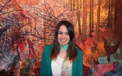 Nicol Morales presentó su proyecto de investigación