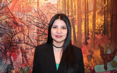Estefania Cavieres es toda una Ingeniera Forestal