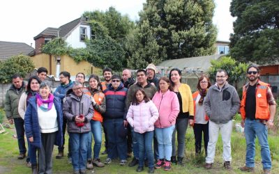 Foresta Nativa de la FCF y Cosam de Hualpén plantaron árboles nativos