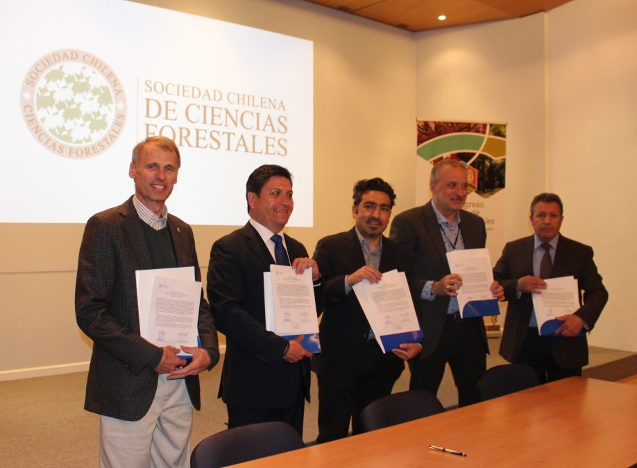 Relanzan Sociedad Chilena de Ciencias Forestales al cierre de VII Congreso en la UdeC