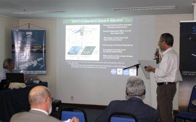 Académico de la Facultad de Ciencias Forestales presentó trabajo sobre monitoreo de ríos en conferencia South America Water from Space II