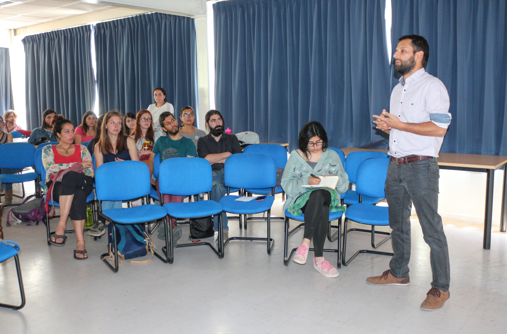 Laboratorio Antropoceno de la Facultad de Ciencias Forestales abordó con charlas de reflexión cómo la naturaleza contribuye al bienestar del ser humano