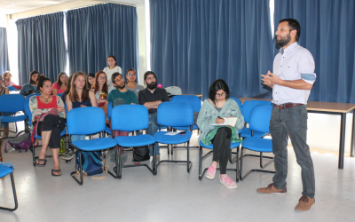 Laboratorio Antropoceno de la Facultad de Ciencias Forestales abordó con charlas de reflexión cómo la naturaleza contribuye al bienestar del ser humano