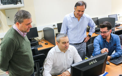 Equipo del Laboratorio de Ecología de Paisaje realizó jornada de transferencia de conocimientos en QGIS a profesionales de CONAF Biobío