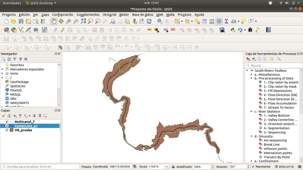 Proyecto de Dr. Yepez entra en desarrollo final de software que estudia morfodinámica fluvial con información satelital