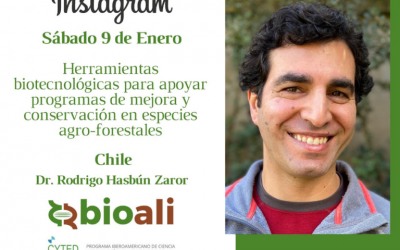 Dr. Rodrigo Hasbún presentará en red internacional BIOALI del Programa Iberoamericano de Ciencia y Tecnología para el Desarrollo