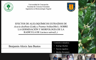 Benjamín Jara Bustos es nuestro nuevo Ingeniero en Biotecnología Vegetal