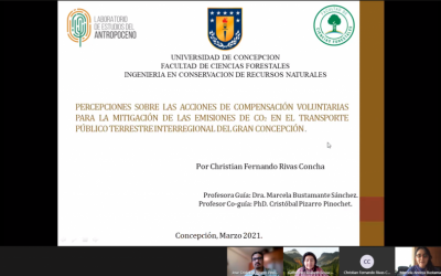 Christian Rivas Concha es nuestro nuevo Ingeniero en Conservación de Recursos Naturales