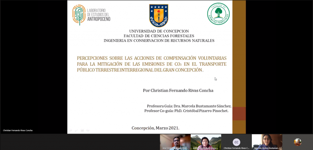 Christian Rivas Concha es nuestro nuevo Ingeniero en Conservación de Recursos Naturales