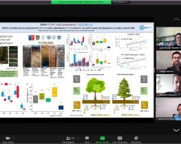 Dr. Felipe Aburto e investigadores de Iniciativa Foresta Nativa y LISAB presentaron conferencias en #vEGU21 de la Unión Europea de Geociencias