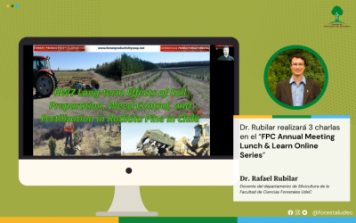 Dr. Rafael Rubilar realizará 3 charlas en el “FPC Annual Meeting Lunch & Learn Online Series”