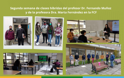 Segunda semana de clases híbridas en la FCF