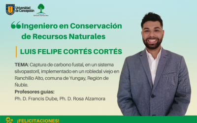 Luis Felipe Cortés es nuestro nuevo Ingeniero en Conservación de Recursos Naturales