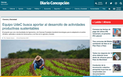 Equipo UdeC busca aportar al desarrollo de actividades productivas sustentables