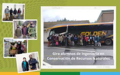 Estudiantes de Ingeniería en Conservación de Recursos Naturales visitarán diversos puntos del sur de Chile en su Práctica III