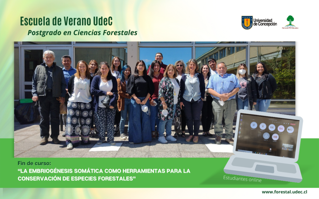 Inicio de cursos de Escuela de Verano UdeC en Ciencias Forestales