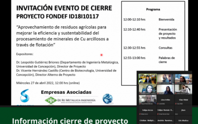 El profesor Vicente Hernández coordinó la actividad de cierre del proyecto Fondef ID18I10117.