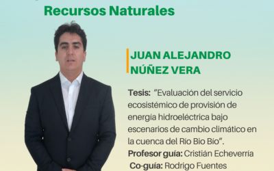 El Sr. Juan Alejandro Núñez Vera es nuestro nuevo Ingeniero en Conservación de Recursos Naturales