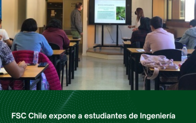 FSC Chile expone a estudiantes de Ingeniería Forestal UdeC las características del sello de certificación de manejo forestal responsable