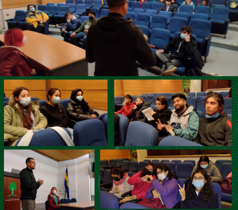 Primera reunión de estudiantes de Ing. Forestal con nuevo jefe de Carrera, Dr. Juan Pedro Elissetche