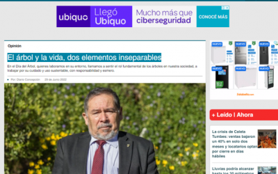 Diario Concepción: “El árbol y la vida, dos elementos inseparables”
