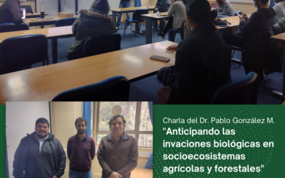 Charla del Dr. Pablo González en la FCF-UdeC