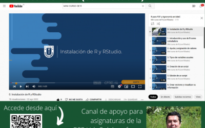Nuevo canal de Youtube: Mini curso de R (con RStudio)