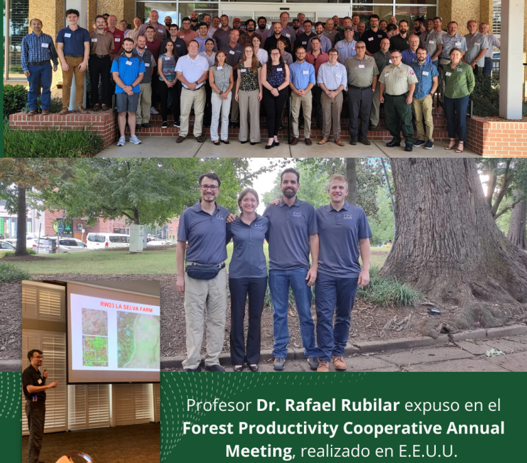 Dr. Rubilar expone en el Forest Productivity Cooperative Annual Meeting y consolida colaboración con proyecto ANID BASAL FB210015 CENAMAD