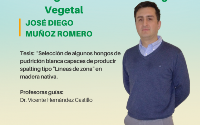 El Sr. José Diego Muñoz Romero es nuestro nuevo Ingeniero en Biotecnología Vegetal
