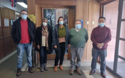 Delegación de cuatro investigadoras e investigadores brasileños, realizará estadía científica en Facultad de Cs. Forestales UdeC