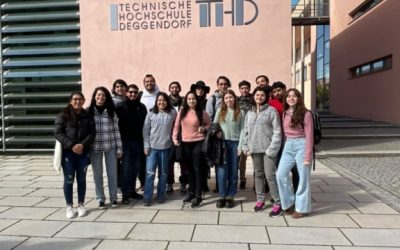 Alejandra Martínez participa en la Primera Escuela Internacional de Primavera en Deggendorf, Alemania.
