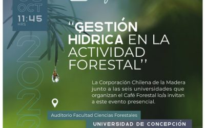 5 octubre, próximo Café Forestal en la UdeC