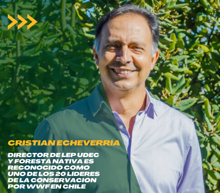 Director de LEP UdeC y Foresta Nativa es reconocido como uno de los 20 líderes de la conservación por WWF en Chile
