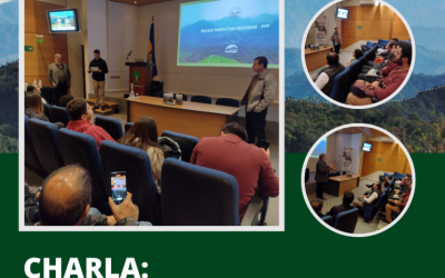Representantes de Fundación Proyungas impartieron una charla en la Facultad de Ciencias Forestales