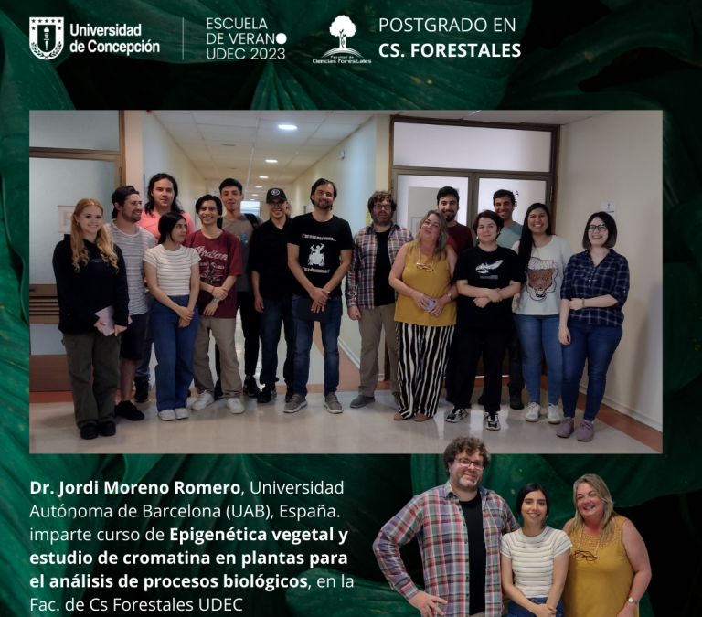 Dr. Jordi Moreno de la Univ. Autónoma de Barcelona imparte formación en la Facultad, en el marco de la Esc. de Verano 2023