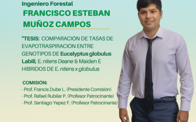 El Sr. Francisco Esteban Muñoz Campos es nuestro nuevo Ingeniero Forestal