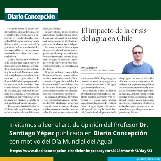 El impacto de la crisis de agua en Chile
