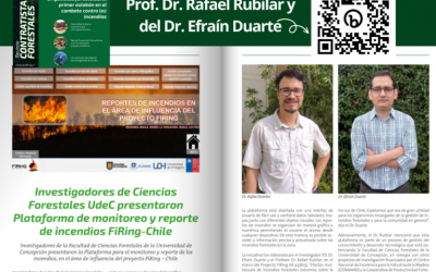 Compartimos Revista Acoforag.cl con entrevista al Profesor Rafael Rubilar y Efraín Duarte
