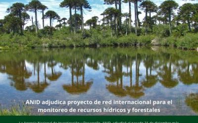 ANID adjudica proyecto de red internacional para el monitoreo de recursos hídricos y forestales
