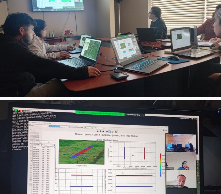 CURSO: Monitoreo de cambios volumétricos en ríos y lagos, utilizando técnicas de Altímetría Satelital