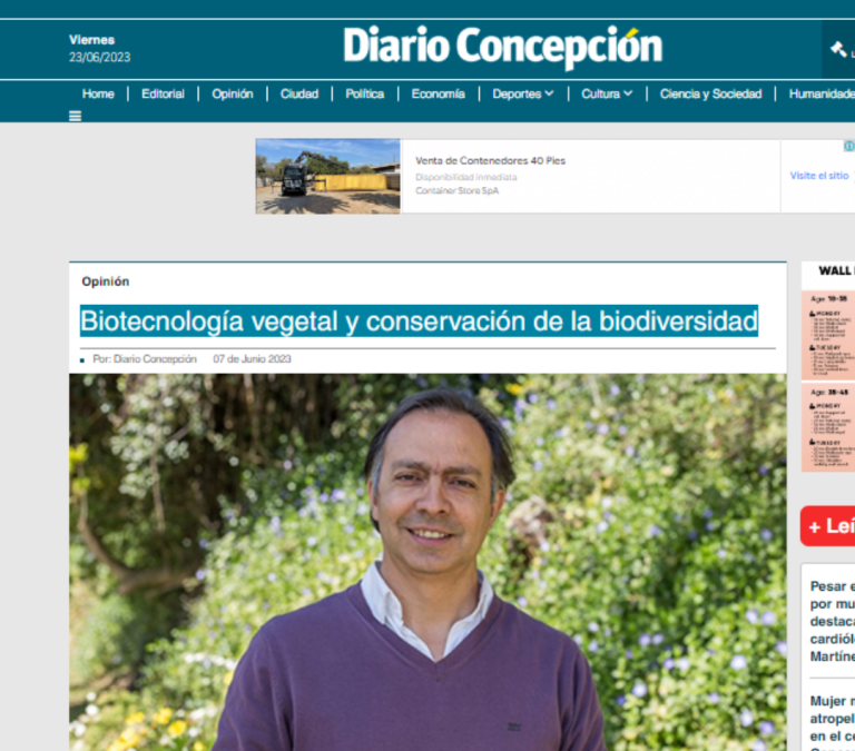 Biotecnología vegetal y conservación de la biodiversidad