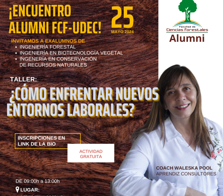 🌳 ¡Nos volvemos a encontrar! Alumni FCF-UdeC Alumni FCF-UdeC